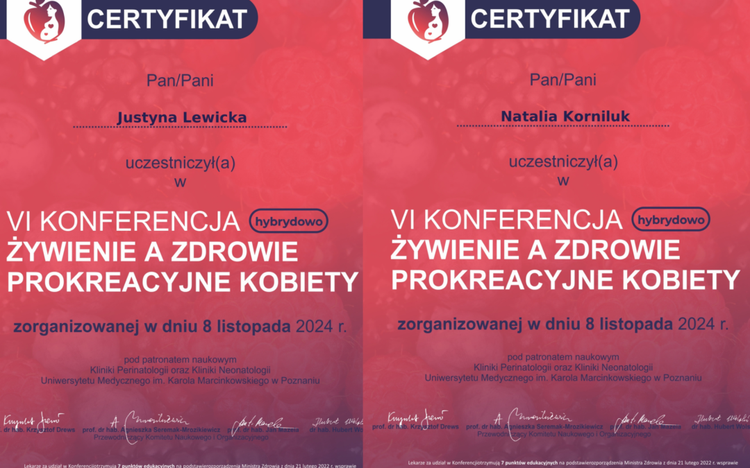 UDZIAŁ W KONFERENCJI NAUKOWEJ