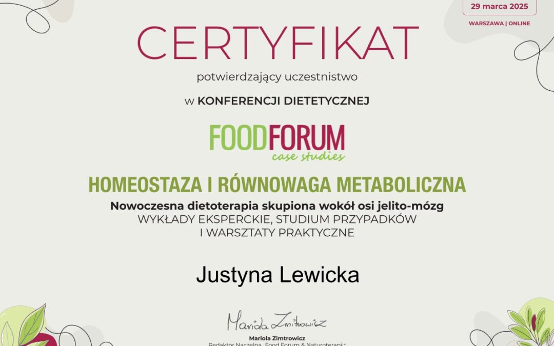 UDZIAŁ W KONFERENCJI NAUKOWEJ